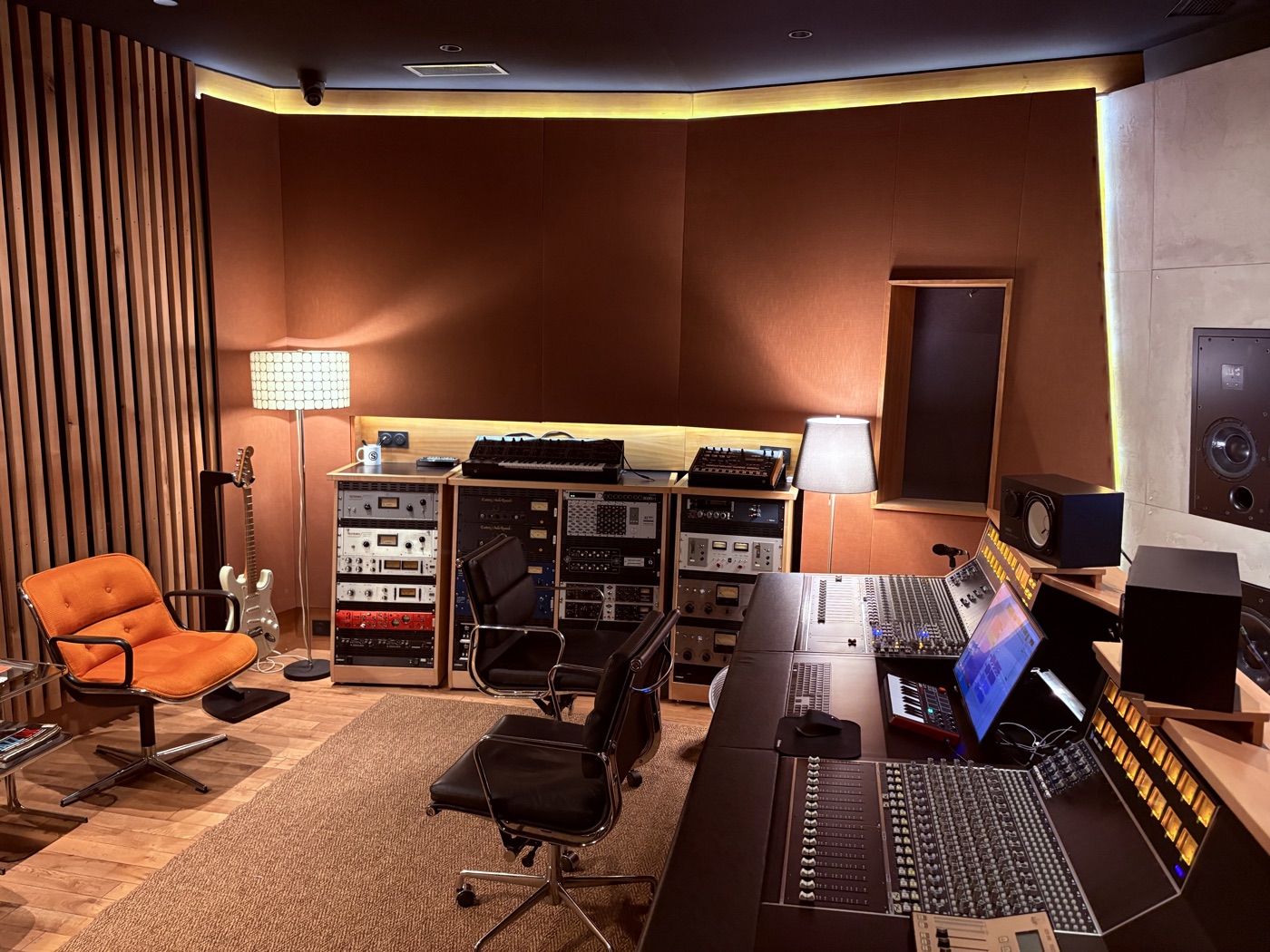 Inside the studio — the room where records take shape